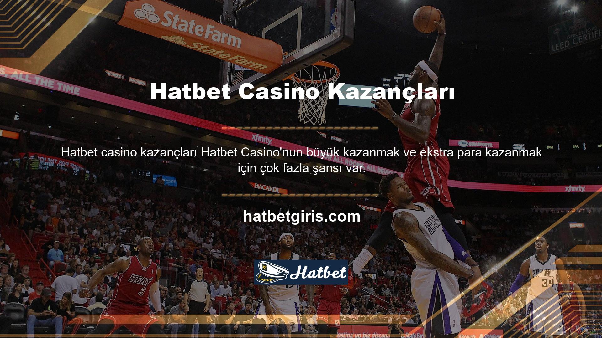 Hatbet Casino Oyunları, hem bilgisayarlarda hem de mobil cihazlarda çalınmalarını sağlayan kullanıcı dostu ve yararlı bir tasarıma sahiptir